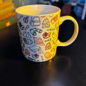 Orly Maison NWOT White Camping Mug